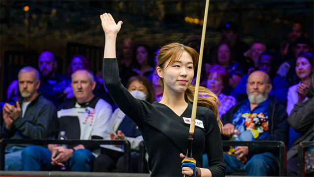 Seo Seoa is the only female player to participate in the World Pool Championship 2025