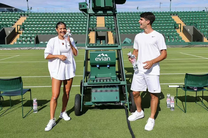 Raducanu and Alcaraz registered to double men and women at the US Open 2025