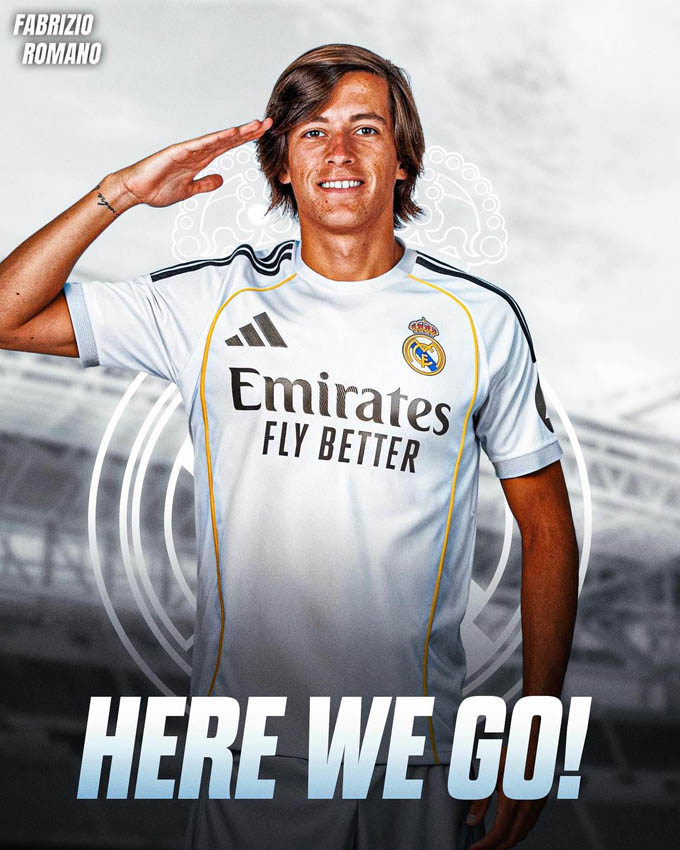 Alvaro Carreras joined Real Madrid