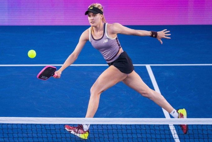 Bouchard was fined for conflict with teammates in a Pickleball