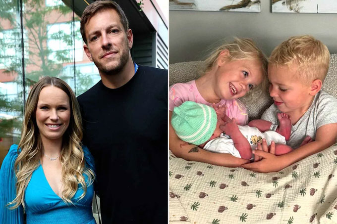 Wozniacki announced the 3rd birth with her husband David Lee