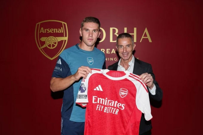 Arsenal has just announced rookie Gyokeres