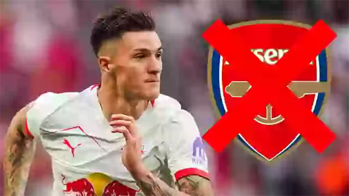Benjamin Sesko excluded the possibility of moving to Arsenal