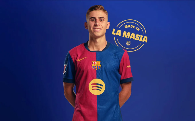 Barca is considering selling fermin if the price