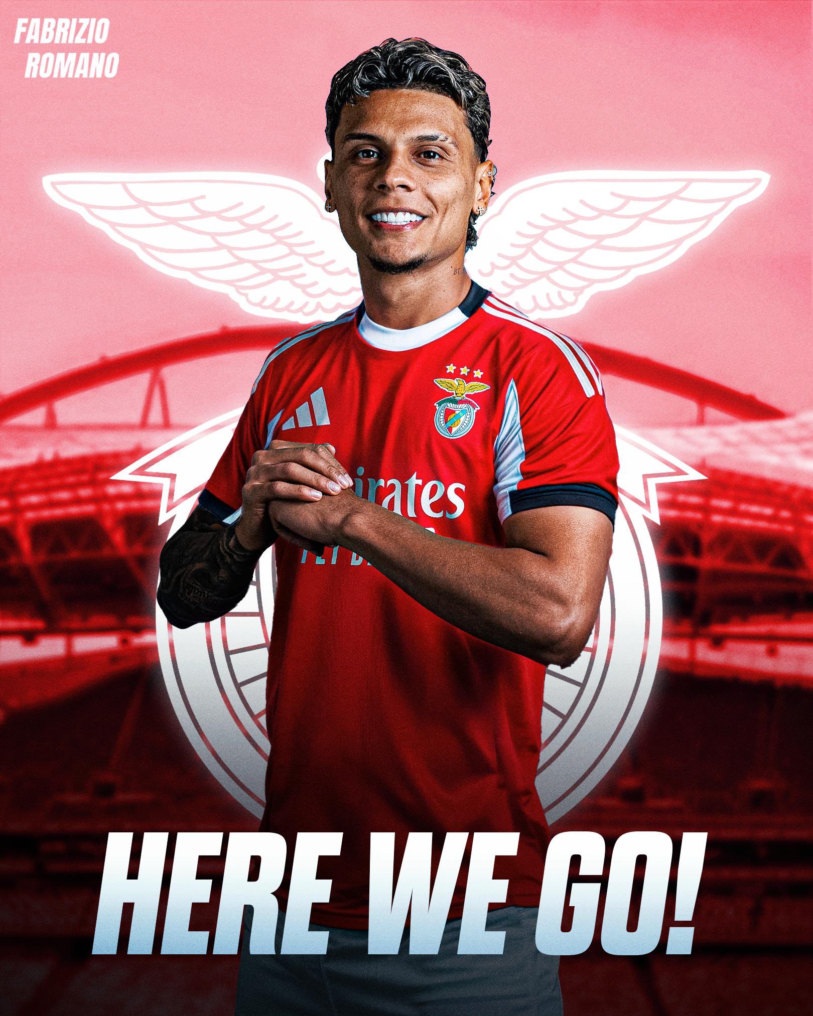 Rios joined Benfica