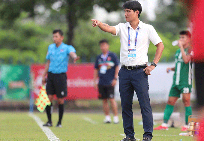 Coach Huynh Quoc Anh broke up with Binh Phuoc after the 2024/25 season 