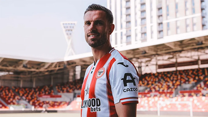 Jordan Henderson will wear Brentford in the next 2 seasons