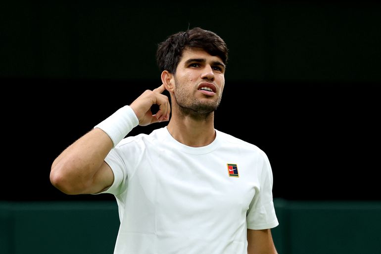Carlos Alcaraz shows high determination