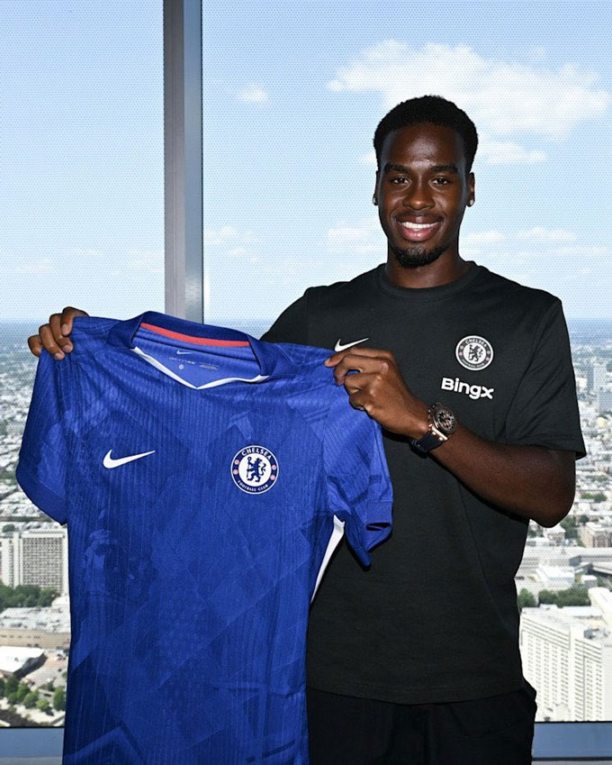 Gittens officially launched Chelsea