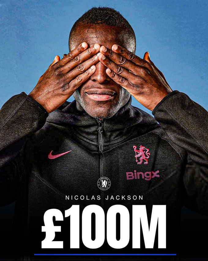 Chelsea shouted £ 100 million for Jackson