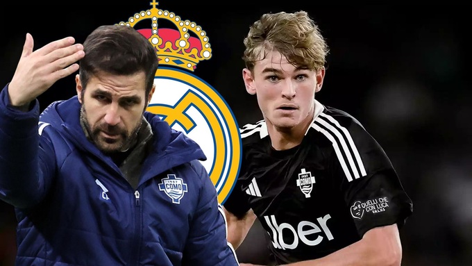 After success with Nico Paz, coach Cesc Fabregas loves to hunt for Real Madrid
