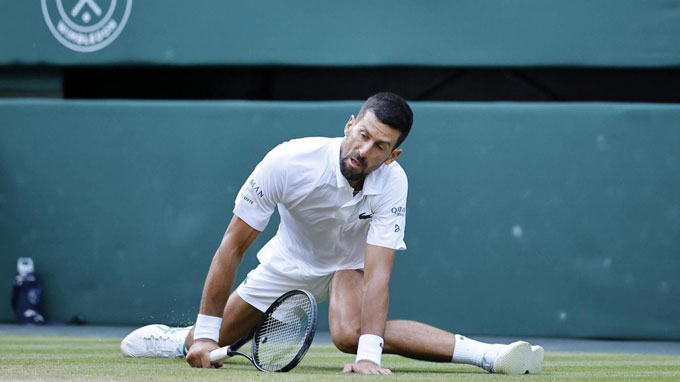 Djokovic shows signs of fatigue due to age