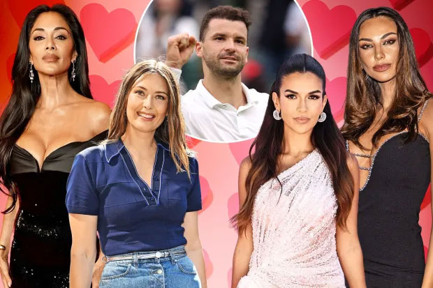 Dimitrov has a complicated love life