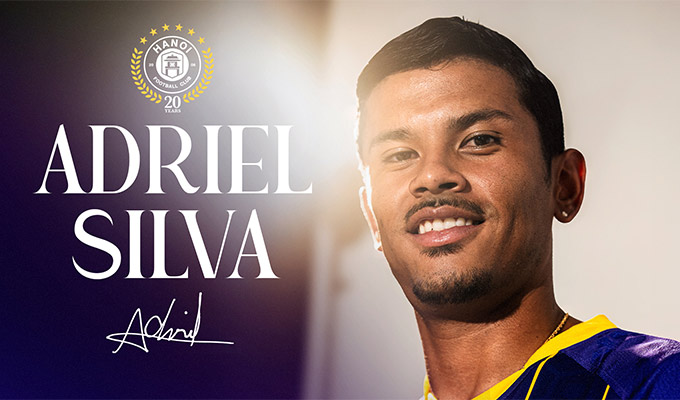 Center -back Adriel is the third rookie of Hanoi Club before the new season 