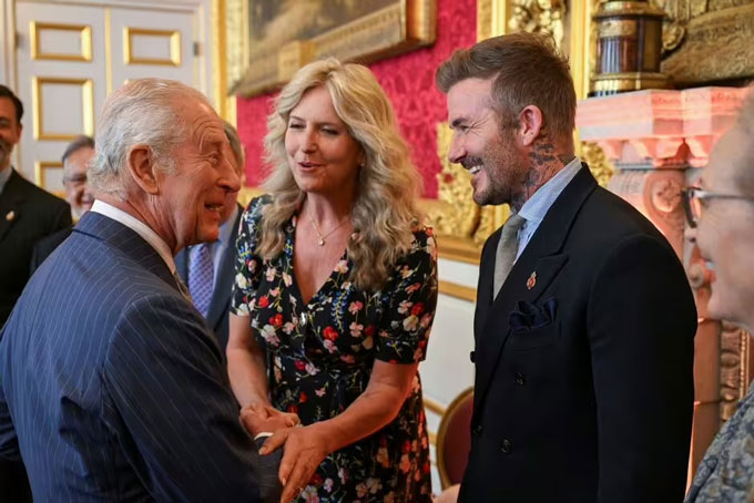 Property of King Charles and Beckham combined is 1.14 billion pounds