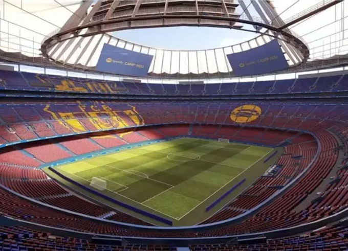 Barca is expected to inaugurate the Camp Nou in the summer of 2026