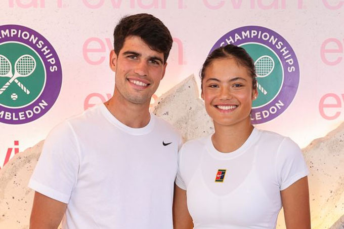 Raducanu and Alcaraz are said to be dating