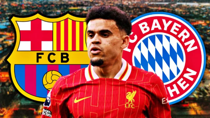Diaz was pursued by both Barca and Bayern