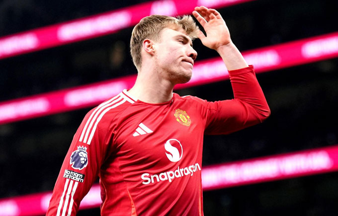 MU will keep Hojlund to stay to catch the attack