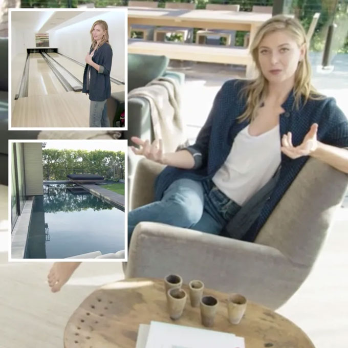 Sharapova sells the villa for £ 18.5 million