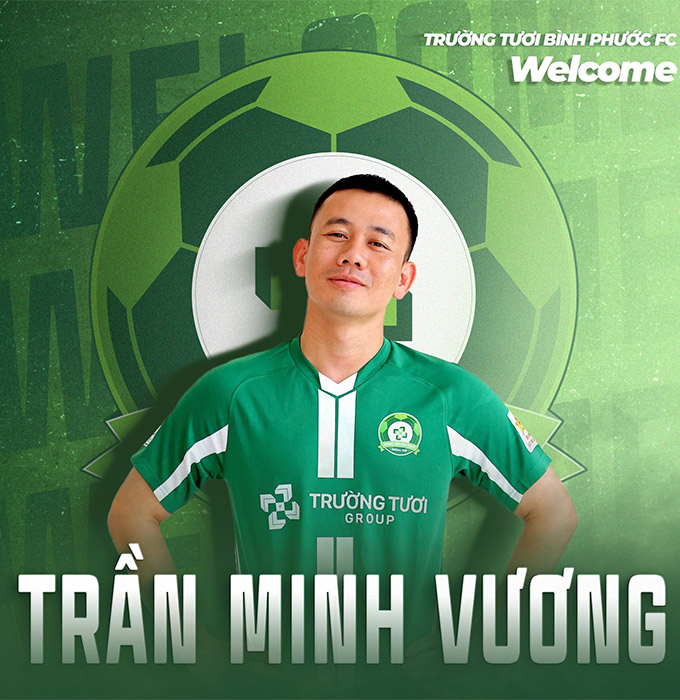 Minh Vuong joined Binh Phuoc, reunion Cong Phuong, Xuan Truong, Van Son 