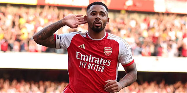 Jesus has 3 seasons for Arsenal