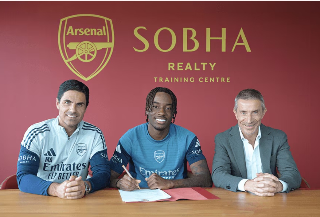 Noni Madueke officially pond Arsenal