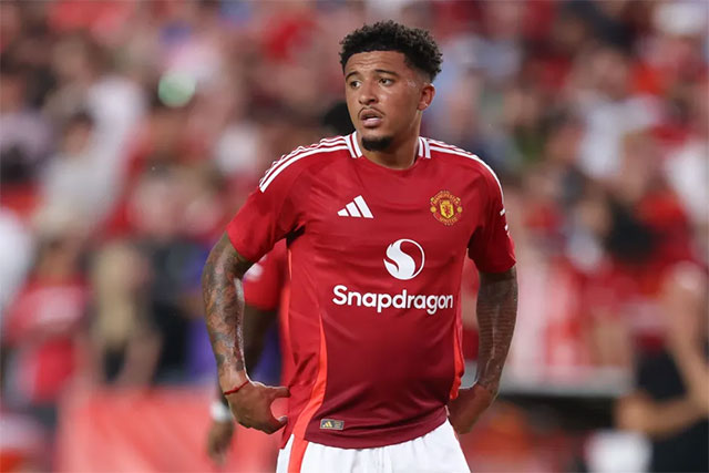 Sancho has just returned to MU from Chelsea