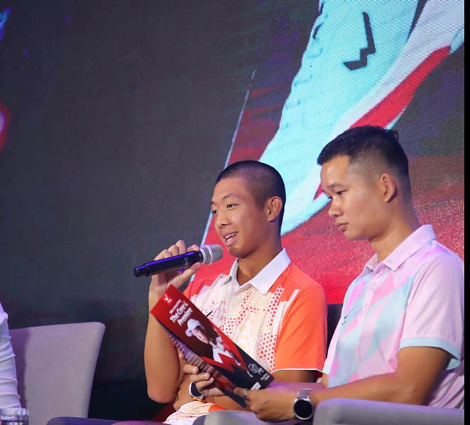 Quang Duong was impressed with the development of pickleball in Vietnam 