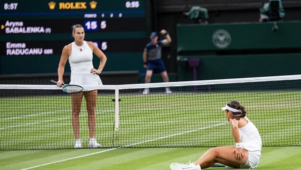 Raducanu has made great efforts but still has to collapse before Sabalenka