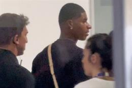 Marcus Rashford is present in Barcelona
