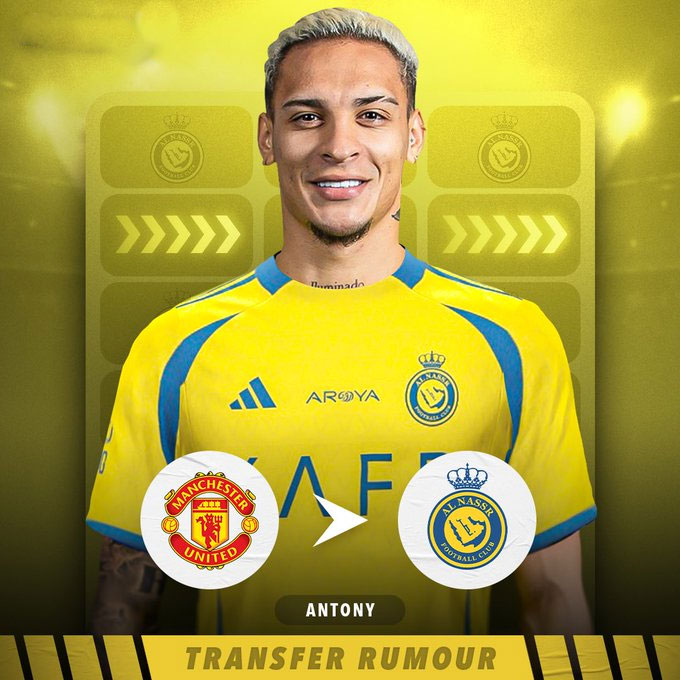 Al Nassr is ready to rescue Antony from MU