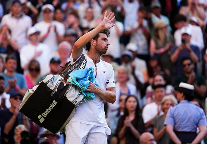 Cam Norrie stopped in the Wimbledon 2025 quarterfinals after losing to the current champion Carlos Alcaraz