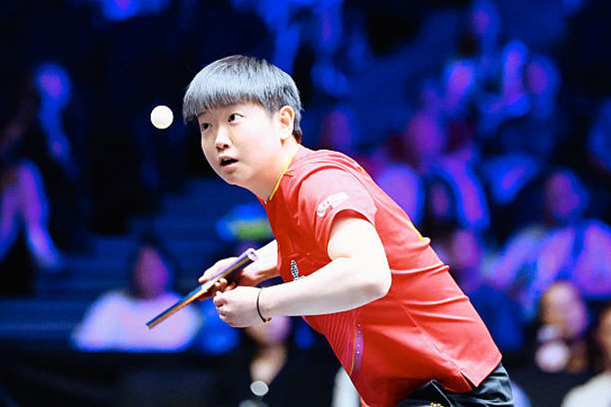 Sun Yingsha loses shock chen yi