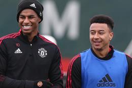 Rashford reunited Lingard