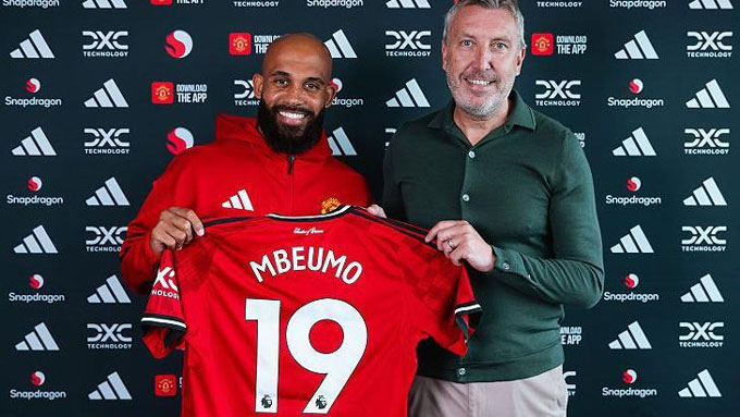 Mbeumo has officially joined MU and default with the main stone capacity