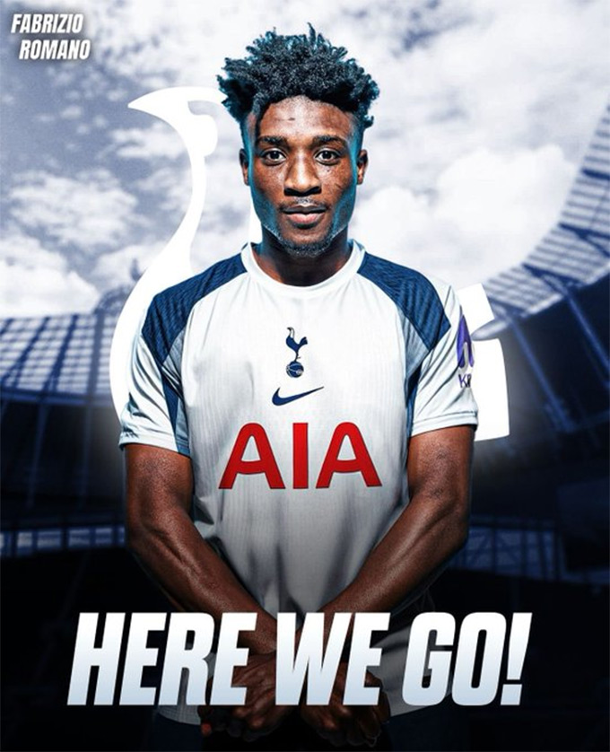 Tottenham successfully recruited kudus