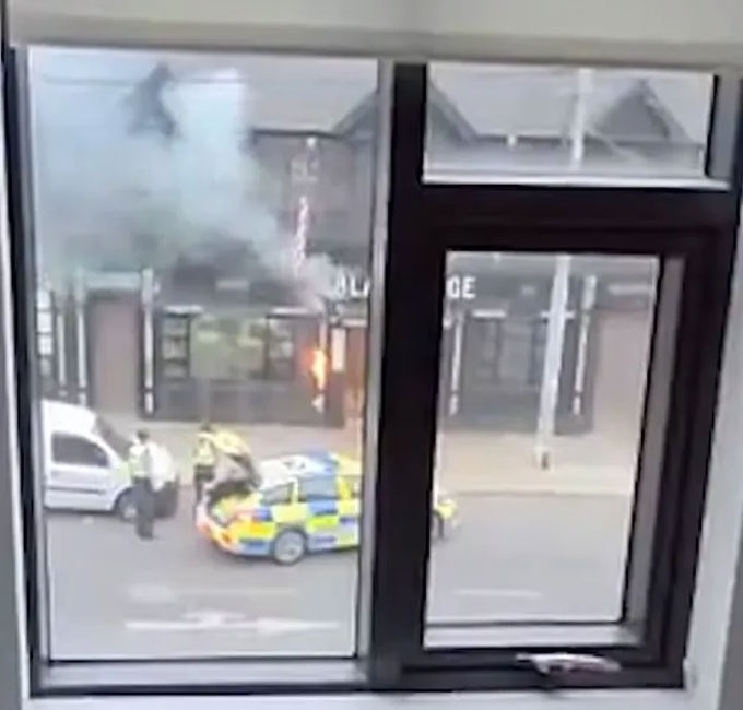 McGregor pubs were burned