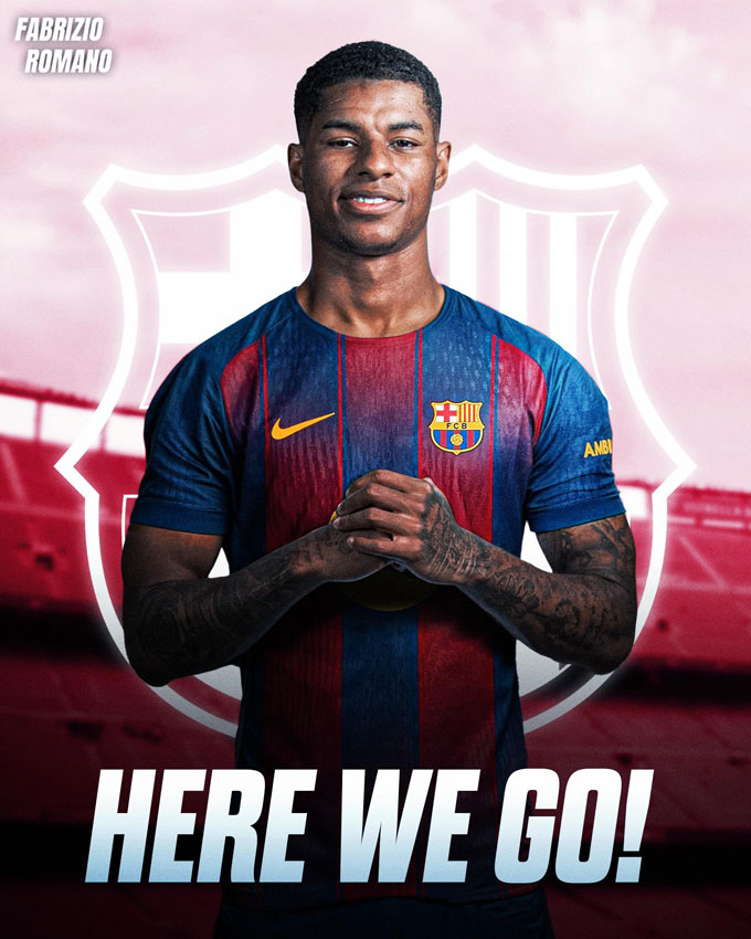 MU has pushed Rashford to Barca without having to wait until the last day of the transfer