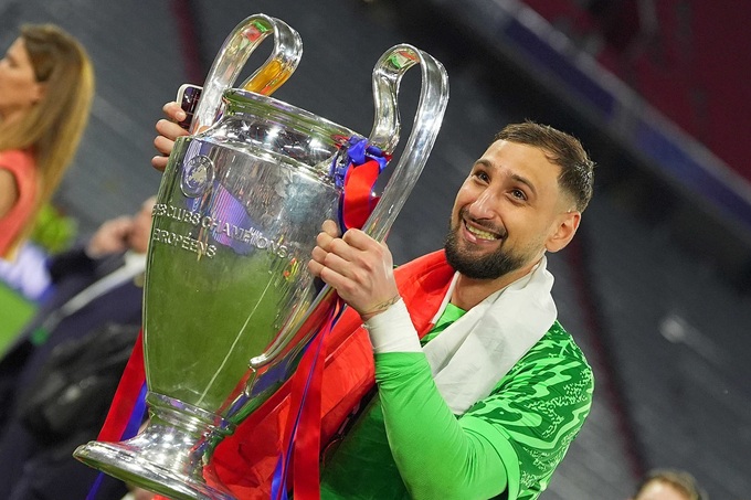 Donnarumma contributed greatly "treble" of PSG last season
