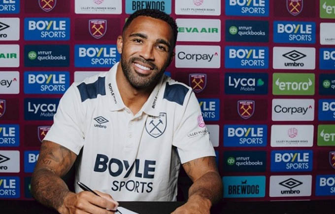 Wilson joined West Ham