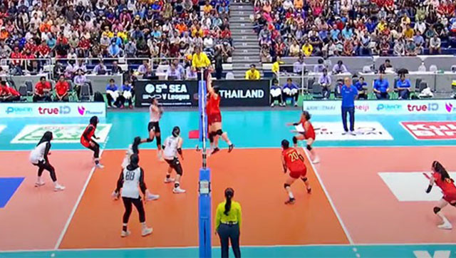 The Vietnamese team defeated Indonesia in all 3 sets