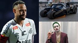 Neymar spent 1.8 million euros to buy Batmobile supercar of the batman