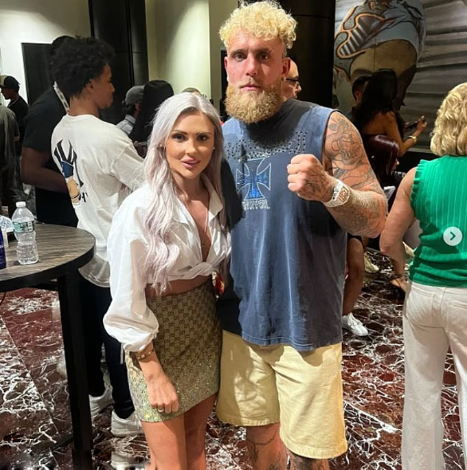 Shannon Courtenay has just signed a contract with Jake Paul's MVP company