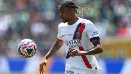 Liverpool withdrew from PSG's winger