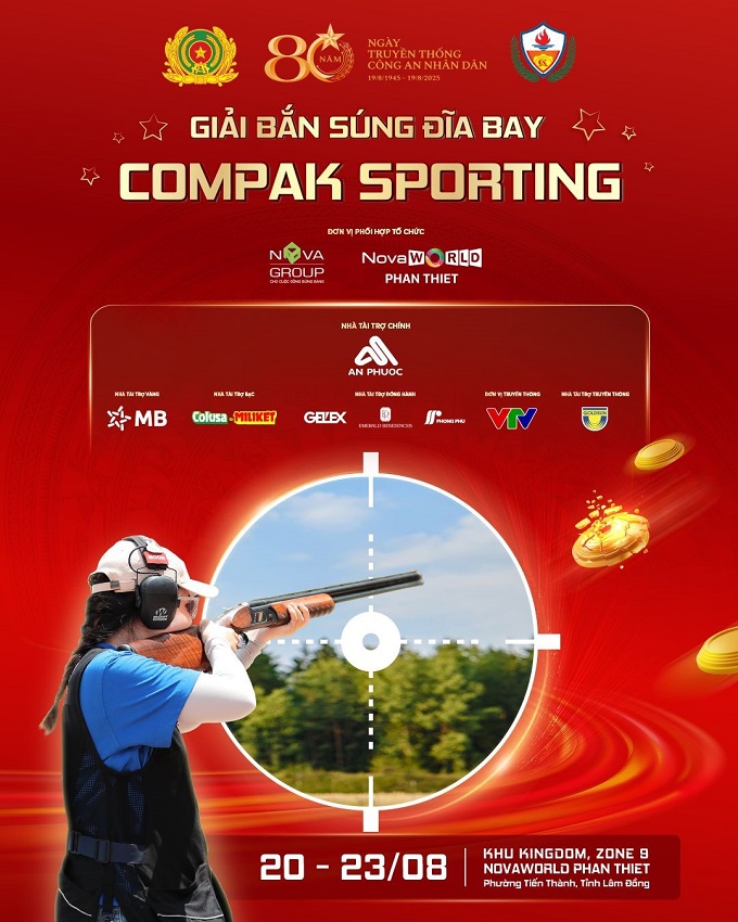 The CompaK Sporting 2025 Flight Firighse is in the upper anniversary of the National Day of September 2 and the traditional day of the People's Public Security