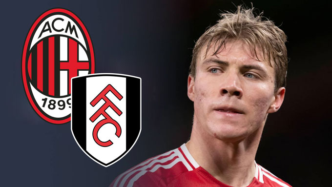 Hojlund is being concerned by both Milan and Fulham