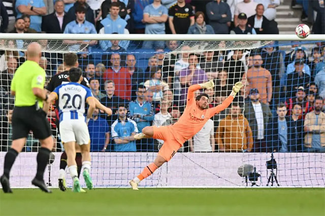 Enciso's goal against Man City was nominated for the Puskas