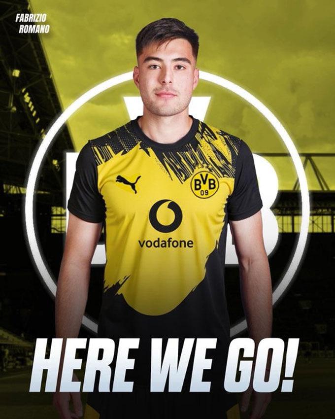 Anselmino also joins Dortmund but is on loan