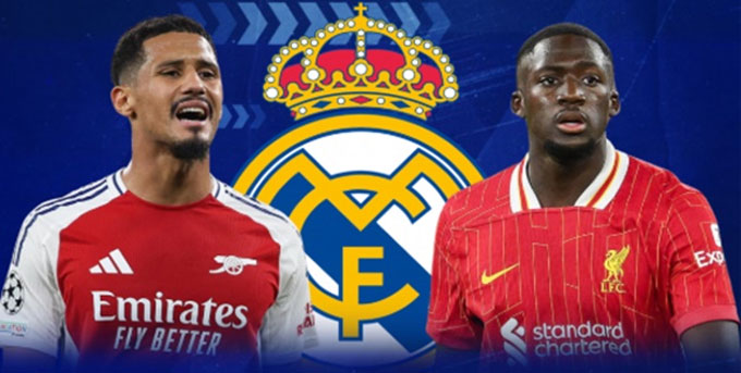 Saliba and Konate are two goals for Real's defense